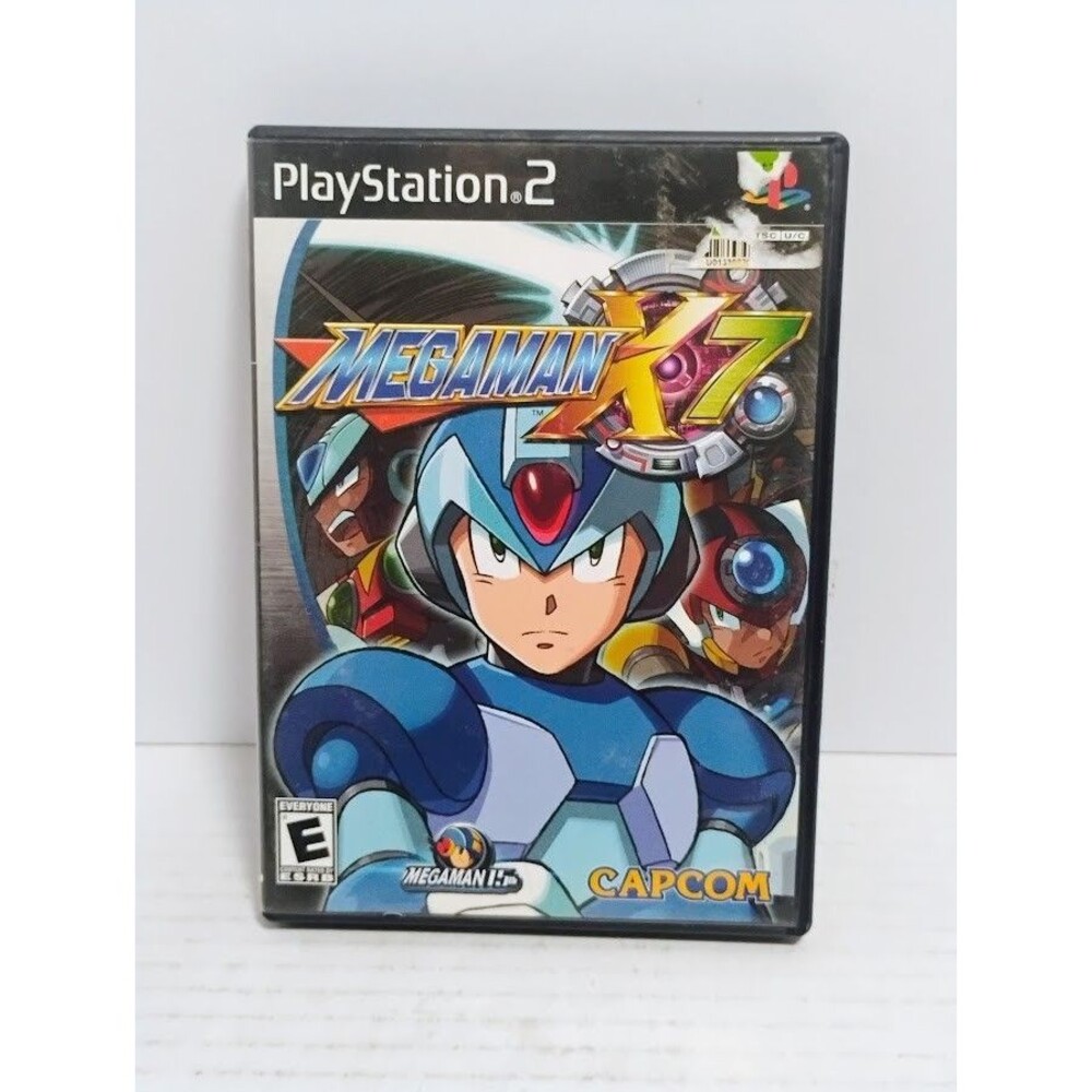 2003 SONY PLAYSTATION 2 PS2 MEGA MAN X7 CIB COMPLETE IN BOX TESTED WORKING